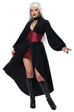 Vampire Corset Coat Adult Costume