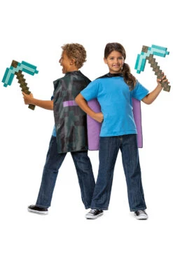 Minecraft Pickaxe And Cape Set