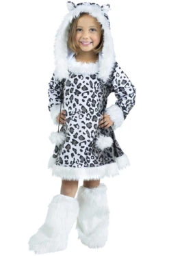 Snow Leopard Toddler Costume