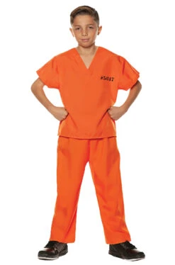 Prisoner Two Piece Child Costume
